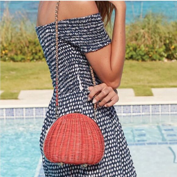 LAST CHANCE PATRICIA NASH MELFI oval rattan bag - Picture 2 of 4